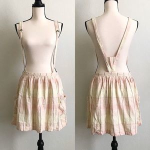 Free People Skirt Overalls Size 4